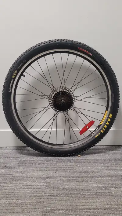 26" MTB Alexrims X2100 complete rear wheel for disc & V-brakes., View more