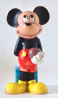 Vintage. Collection. Figurine Mickey Mouse-Walt Disney