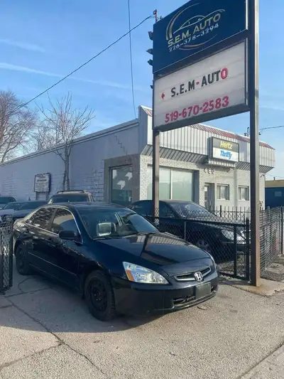 For sale! 2007 Honda Accord EX -2.4L 4-cylinder engine -5-speed manual transmission -Power sunroof -...