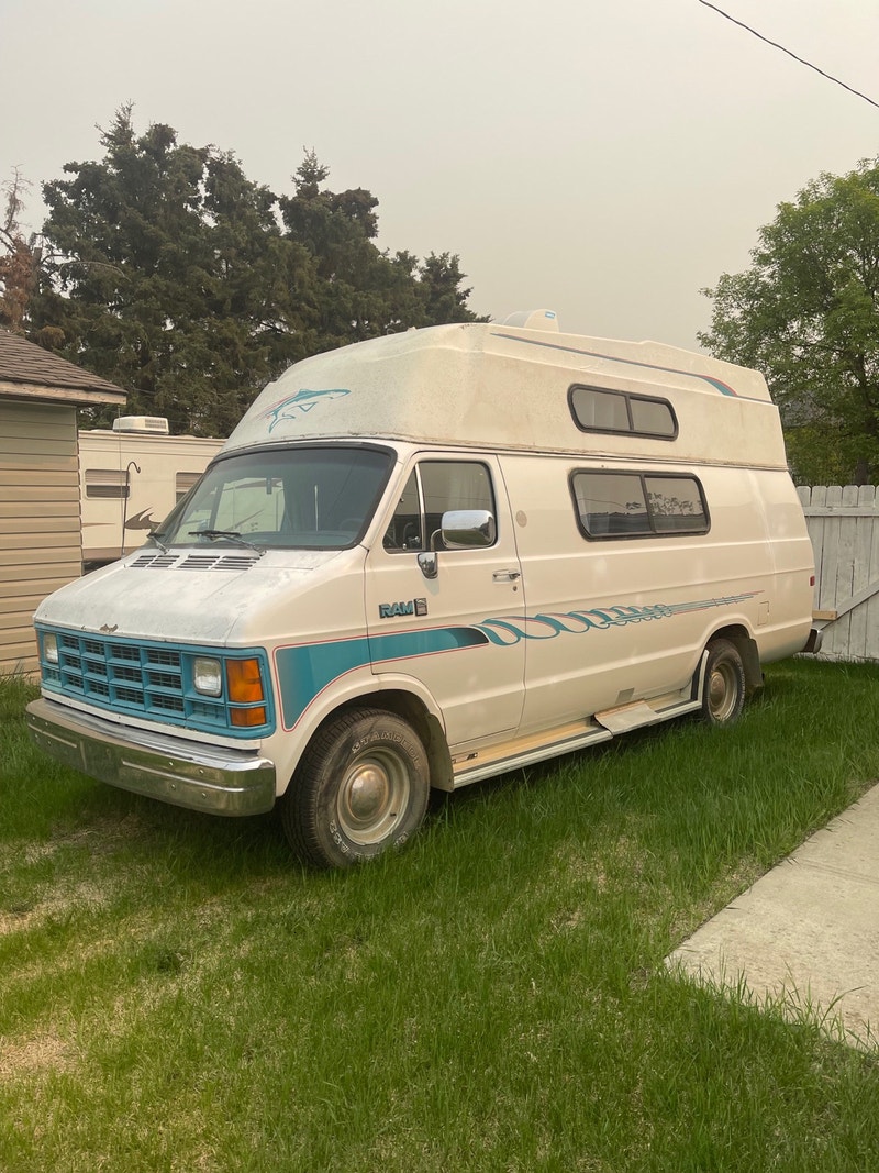 1989 B250 Dodge campervan RVs & Motorhomes Edmonton Kijiji