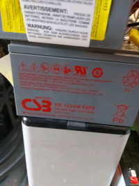 CSB BATTERY 12V 34W F2FR