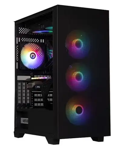 BitFenix FLOW Case ATX, 4 Fans ARGB with controller, View more