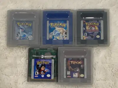 Gameboy and Gameboy Color Games - Pokemon, Harry Potter and More, View more