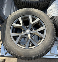 245/65r17 TOYO Observe G3-ICE Tires on Alloy Wheels 