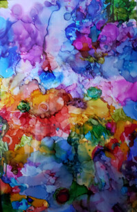 ALCOHOL INK AND 100S OF MY ORIGINAL PAINTINGS