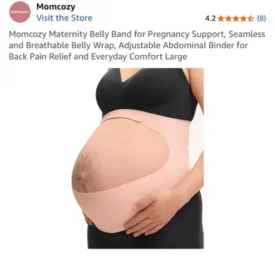 Stay comfortable and supported throughout your pregnancy with this brand new Momcozy Maternity Belly...