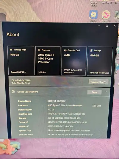 full computer set up, View more