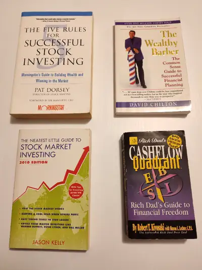 Stock Market / Investing Books Sale ($5 per book), View more
