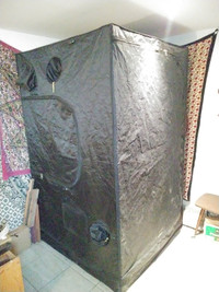 Grow tent 4x4 - light, full equipment and nutrients