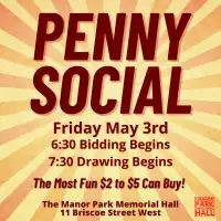 Penny Social - fun for all ages.