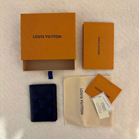 Blue Louis Vuitton monogram wallet 