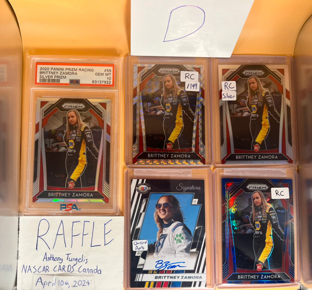 NASCAR CARD Texas Week Raffle! 17-Options (Canada-Wide) in Arts & Collectibles in City of Halifax - Image 3