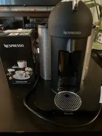 Nespresso Virtuo with milk frother
