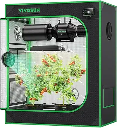 VIVOSUN 30"x18"x36" Grow Tent, High Reflective Mylar, View more