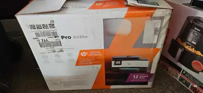 This is a new HP Pro 8035e colour printer, perfect for home or office use. It offers wireless printi...
