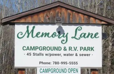 Working in the Onoway area?  Looking for an RV site?, View more