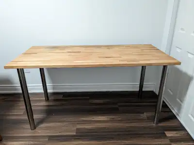 Office Desk - Solid Wood from Ikea