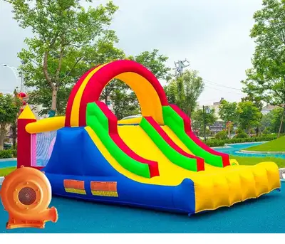 *BRAND NEW* 16ft x 7.6ft INFLATABLE BOUNCY CASTLE, View more