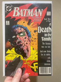Batman A Death In The Family Comics