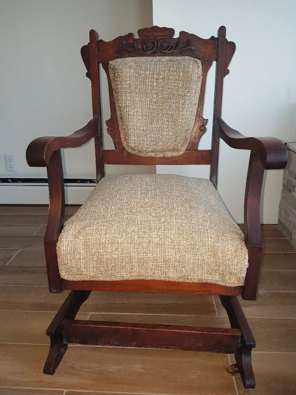 Rocking Chair, rocks smoothly and quiet! in Chairs & Recliners in Saint John