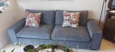 SOFA BLUE LIKE NEW, View more
