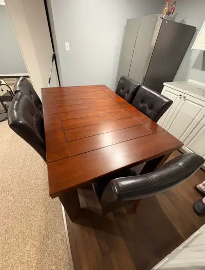 Wood dining table, View more