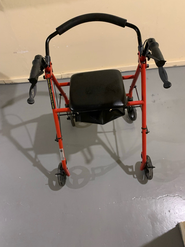 Walker w Seat/& Storage  in Health & Special Needs in Calgary