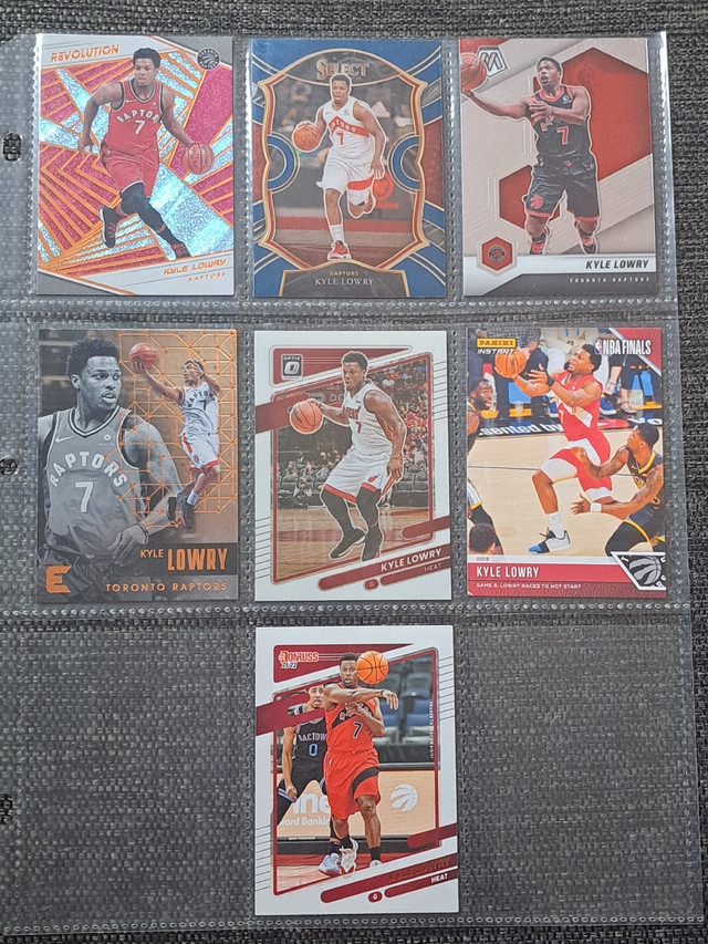 Kyle Lowry basketball cards  in Arts & Collectibles in Oshawa / Durham Region