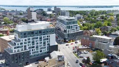 5 minutes to Queen's university, it's a two-bedroom aprtament with two washrooms, washer/dryer insid...