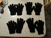 Gants noirs / Black gloves - Plusieurs paires