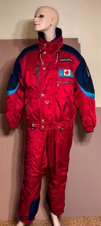Descente Vintage Unisex Ski Suit  Size 6
