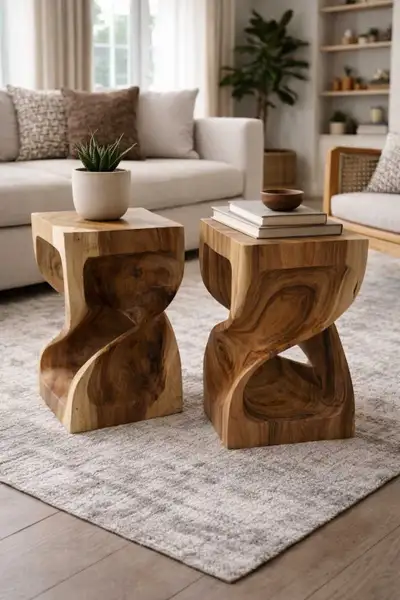 Solid Wood Stools, View more