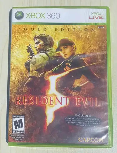Jeu Xbox 360- Resident Evil 5 [Gold Edition], View more