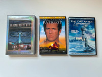 3 Films by Roland Emmerich on DVD Like New