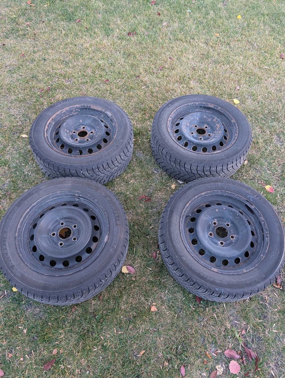 Winter tires and steel rims for Honda Civic 215/55R16 | Tires & Rims ...