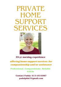 Private Home Support Services