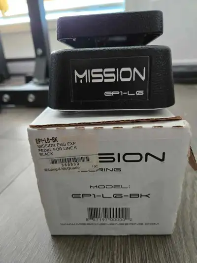 Mission Engineering Line 6 EP1-L6-BK Expression Pedal, View more