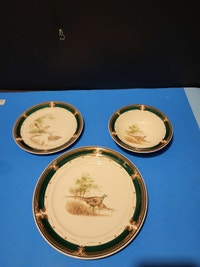 Keltcraft Pheasant and Ducks Green Plates and Bowl Ottawa Ottawa / Gatineau Area Preview