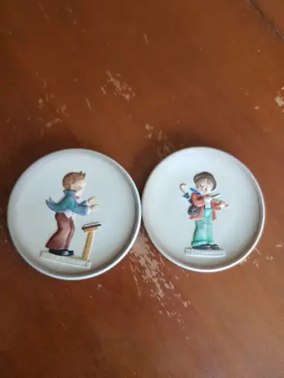Vintage Hummel Miniature Collector Plates 4", View more