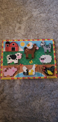 Ensemble de planches et animaux Chunky Puzzle