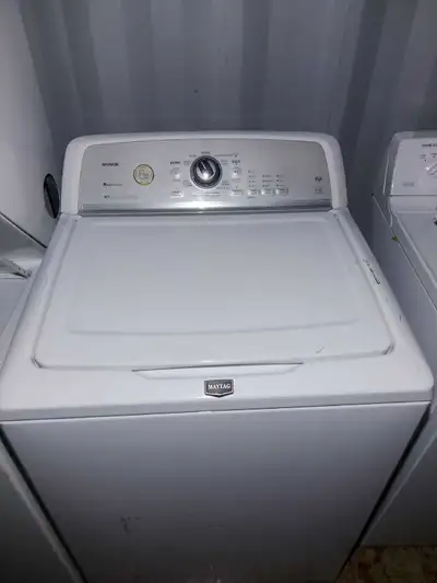 Maytag washer 30 days warranty delivery available , View more