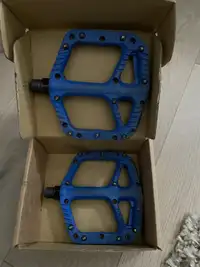 Oneup composite flat mtb pedals - Blue