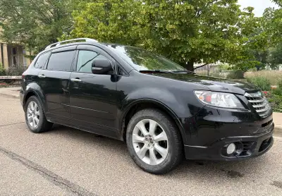 2008 Subaru Tribeca Limited AWD SUV 3.6 L V6 automatic. Black leather interior. 7 passenger. Sunroof...