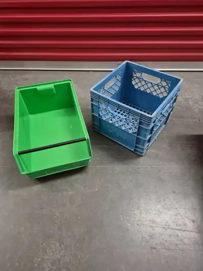 Storage crates and bins, View more