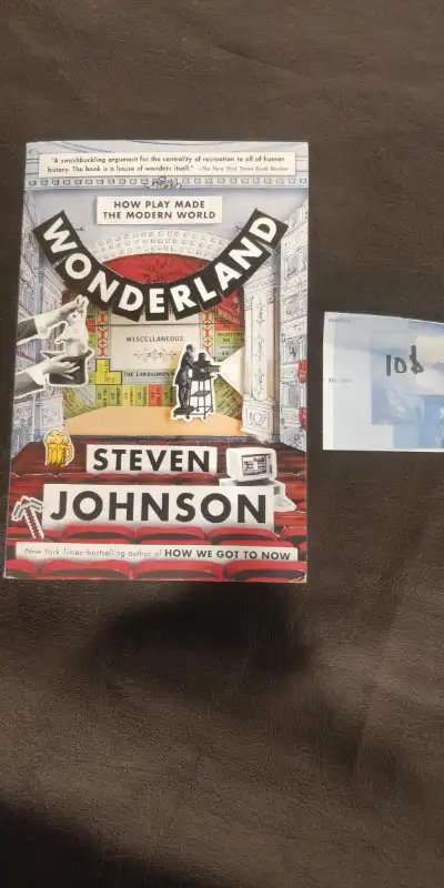 How to play made the modern world Wonderland, Steven Johnson, View more