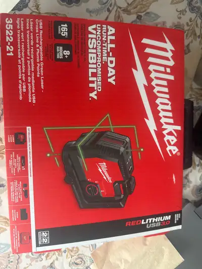 Milwaukee Green Laser, View more