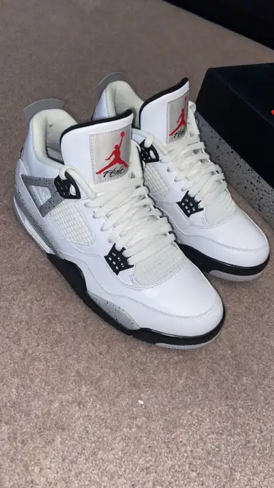 Air Jordan 4 white cement (2016) - authentic, View more