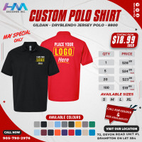Custom Polo T-Shirt In Low Prices (  Special May Offer ).