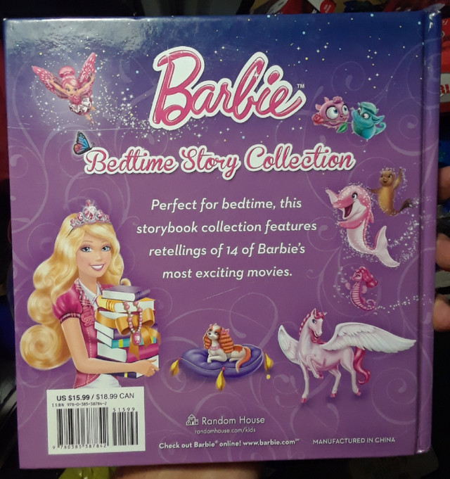 Barbie bedtime story book in Children & Young Adult in Kingston - Image 2