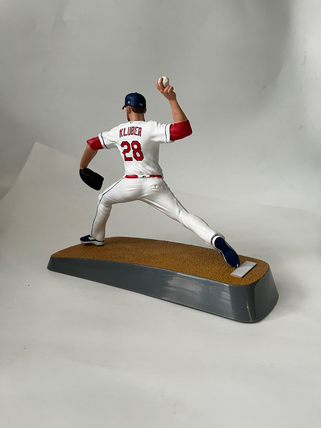 2017 Indians Kluber baseball Action Figure MLB in Arts & Collectibles in Kingston - Image 3
